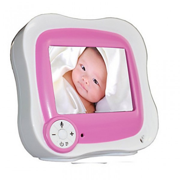 IP Camera for baby room Night Vision 3.5" LCD (1/3 Inch CMOS 380TV Line)