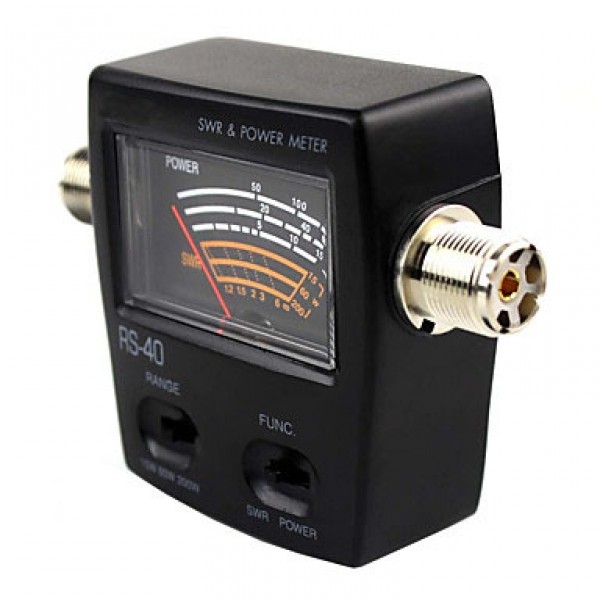 RS-40 Dual Band Standing-Wave Meter Power Meter SWR Meter for Testing SWR Power