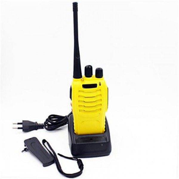 BF-888S UHF FM Transceiver High Illumination Flashlight Walkie Talkie